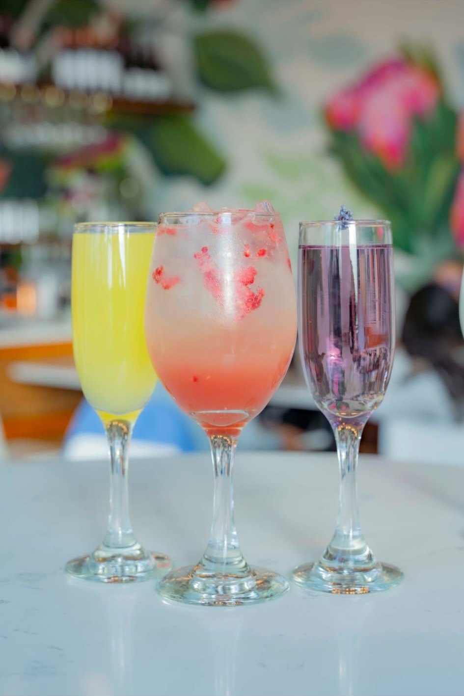 A drink at the Pomona bar